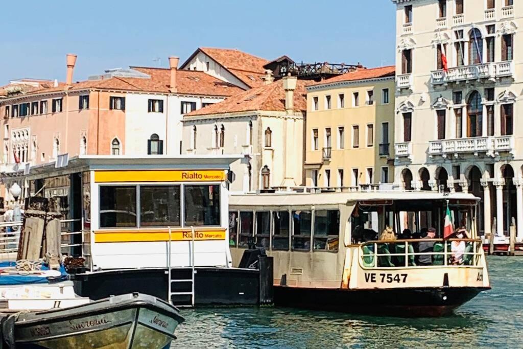 Appartamento Cassiano Rialto Veneţia Exterior foto